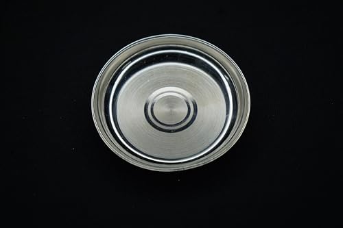 Image 4 of Dista Silvers Plate 17g, Prasadam Plate, Silver Pooja Plate