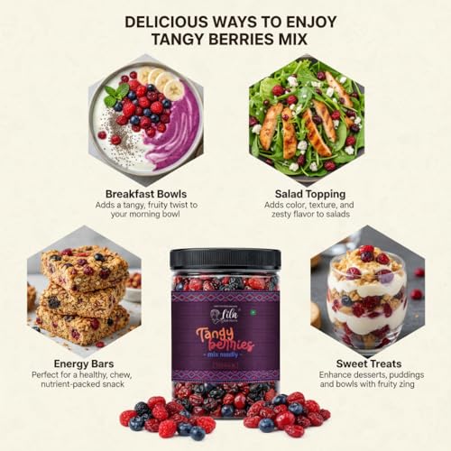 Image 3 of LILA DRY FRUITS Tangy Berries Mix Medley 200 gms
