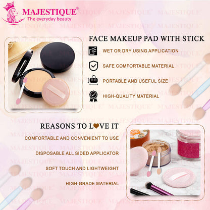 Image 4 of Majestique Makeup Foundation Sponge, Cushion Powder Puff