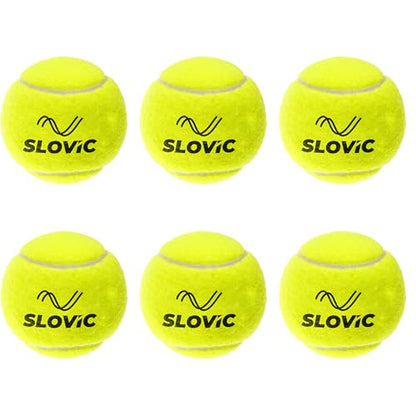 Image 1 of Default Title for the product SLOVIC Cricket Balls for Home Pack of 6