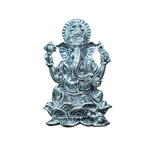Image 1 of Default Title for the product Dista Silvers Antique Lotus Ganesh 140g
