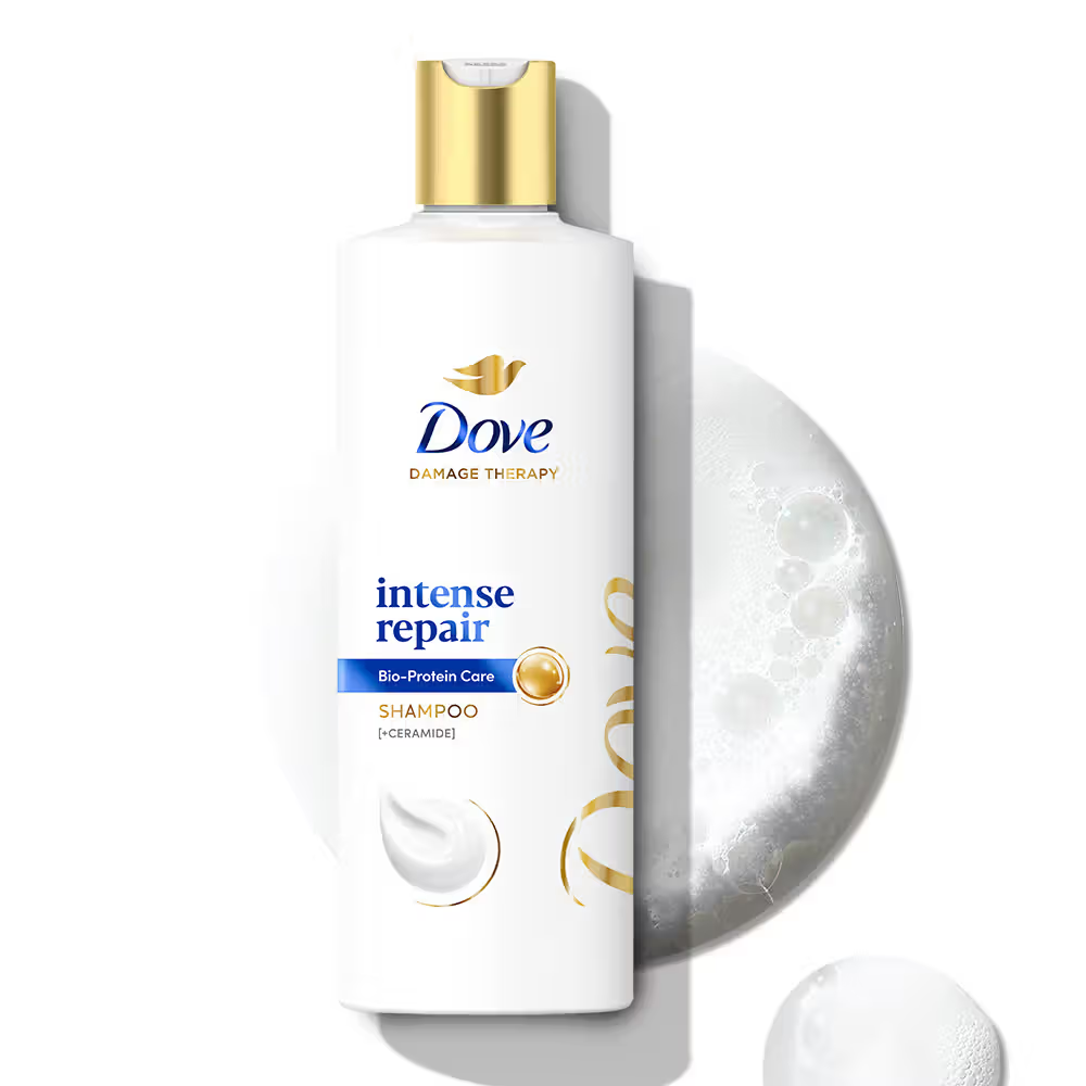 Image 1 of 340 ml / Pack of 1 for the product Dove Intense Repair Shampoo For Damaged Hair