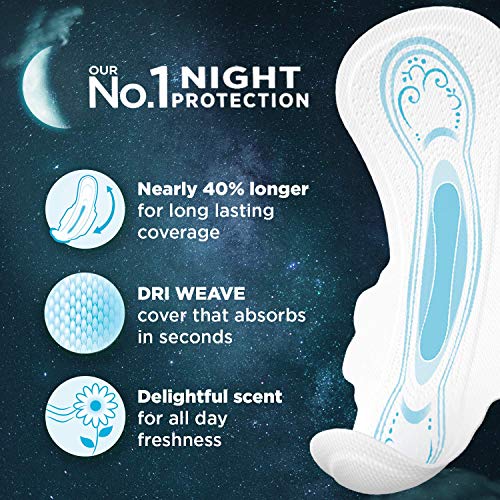 Image 4 of Whisper Ultra Night Sanitary Pads for Women, XXL+ 6 Napkins