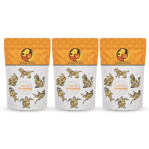Image 6 of Pouch - Love Bird Seed, 3Kg for the product Foodie Puppies Bird Food for Lovebirds