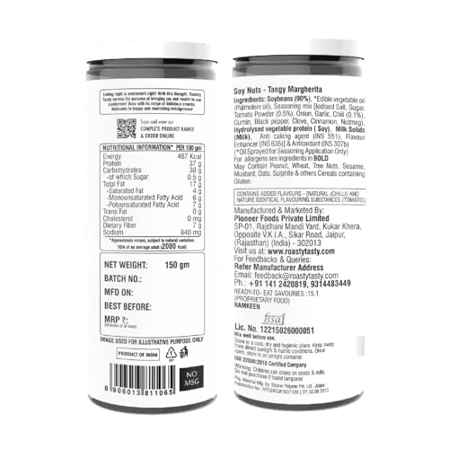 Image 2 of Roasty Tasty Roasted Soy Nuts Snacks 150g