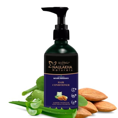 Image 4 of Naulakha Naturals Aloe Vera and Almond Hair Conditioner | Natural Ingredients | No Paraben & Sulphate |