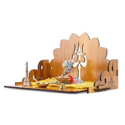Image 9 of Small-9 for the product Sehaz Artworks Pooja Mandir for Home