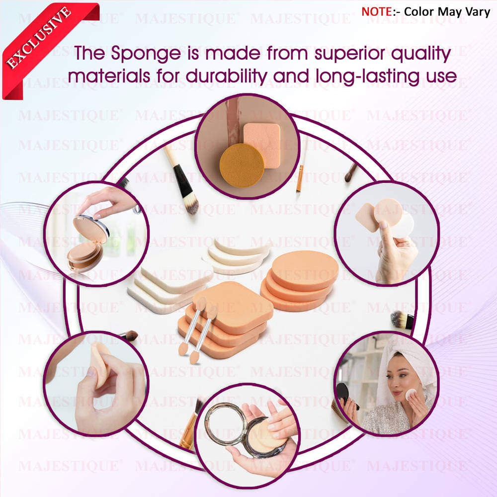 Image 6 of Majestique Powder Puff Twin Pack