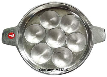 Image 2 of CooPany 7 Cavity Indolium Appam Patra/Paniyaram Pan 950 Grams