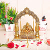 Image 1 of Default Title for the product KridayKraft Metal Laddu Gopal Palna,Krishna Jhula Metal Statue for Temple Pooja