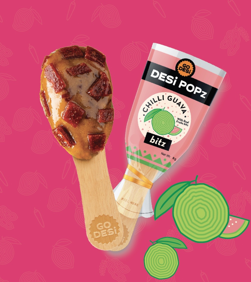 Image 2 of Go desi Popz with Bitz - Chilli Guava (10 pcs)