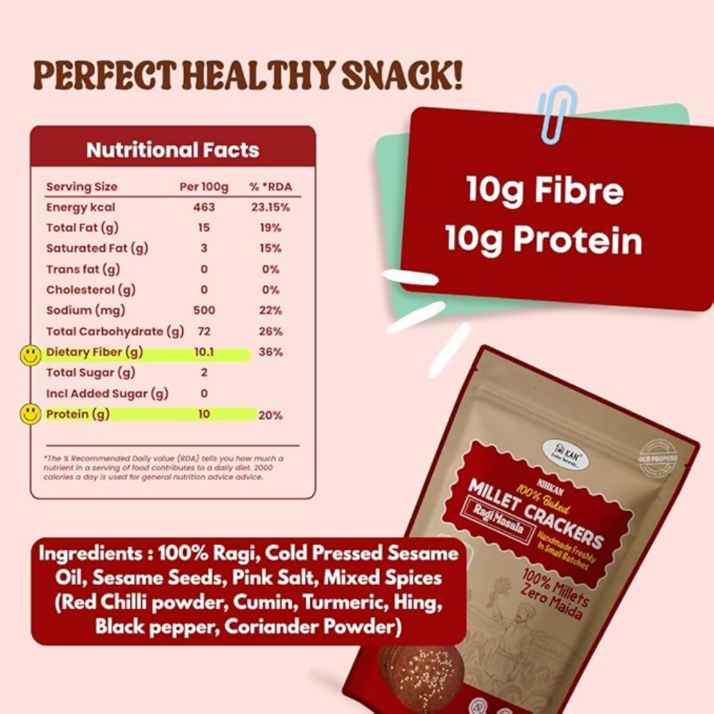 Image 2 of NIHKAN Healthy Baked Crackers Multi Pack of 4