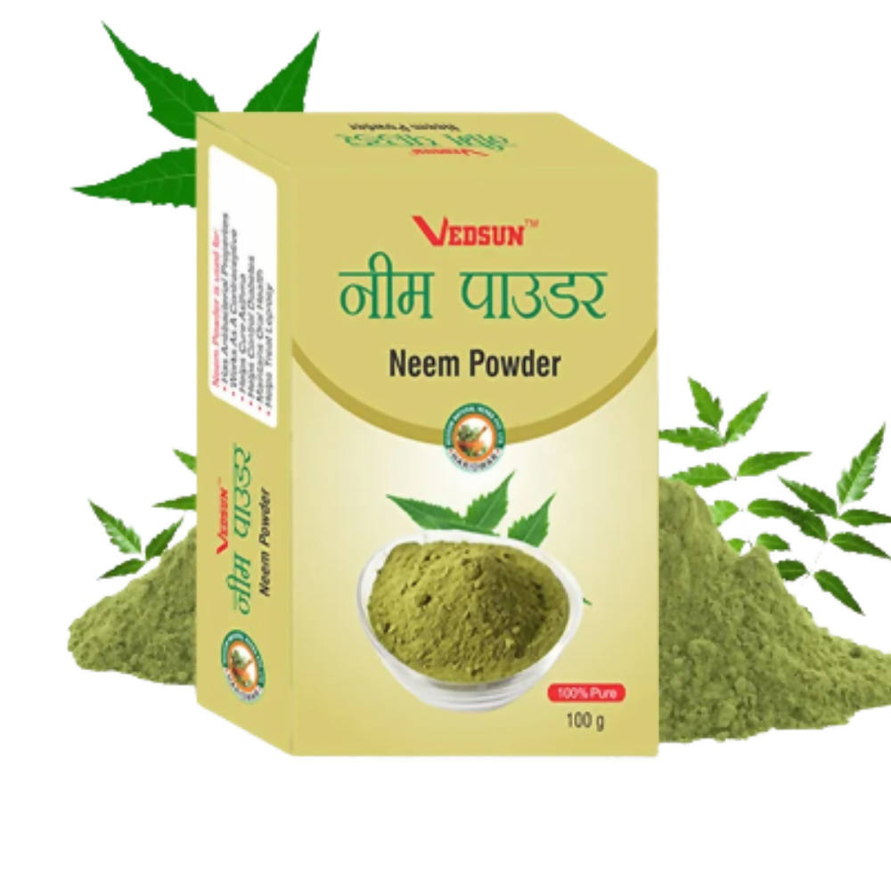 Image 1 of 100 gm for the product Vedsun 100% Pure Neem Powder