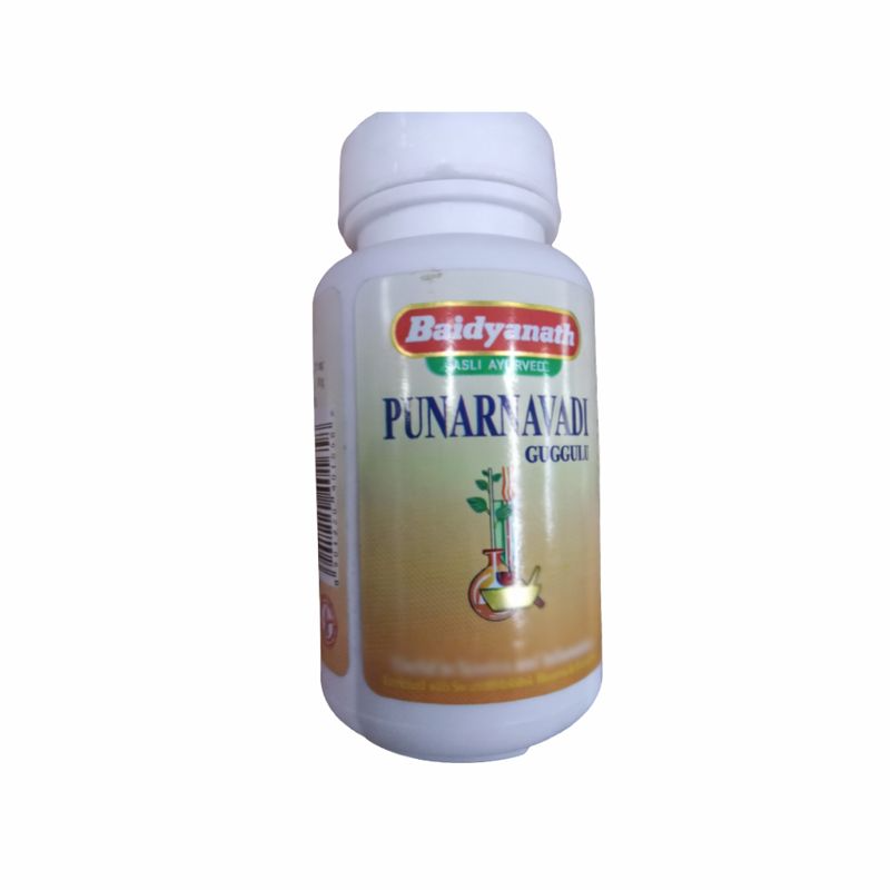 Image 1 of 80 tabs for the product Baidyanath Jhansi Punarnavadi Guggulu