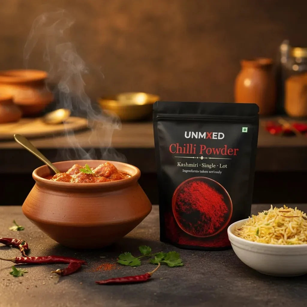 Image 7 of UNMIXED Kashmiri Chilli Powder – Vibrant Natural Colour & Mild Heat