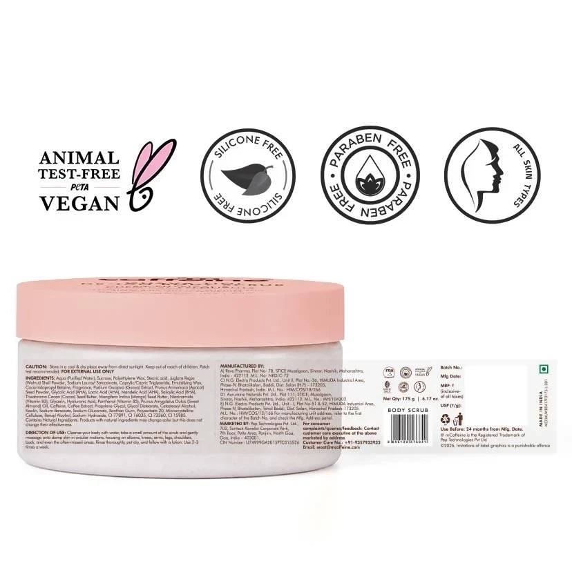 Image 3 of mCaffeine Guava Tini De-Tan Body Scrub