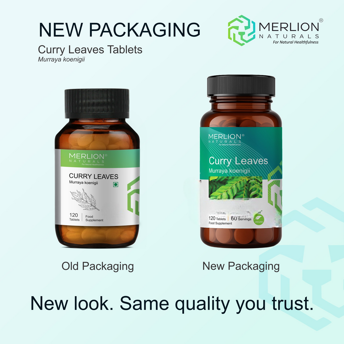 Image 2 of Merlion Naturals Curry Leaves 500mg Tablets