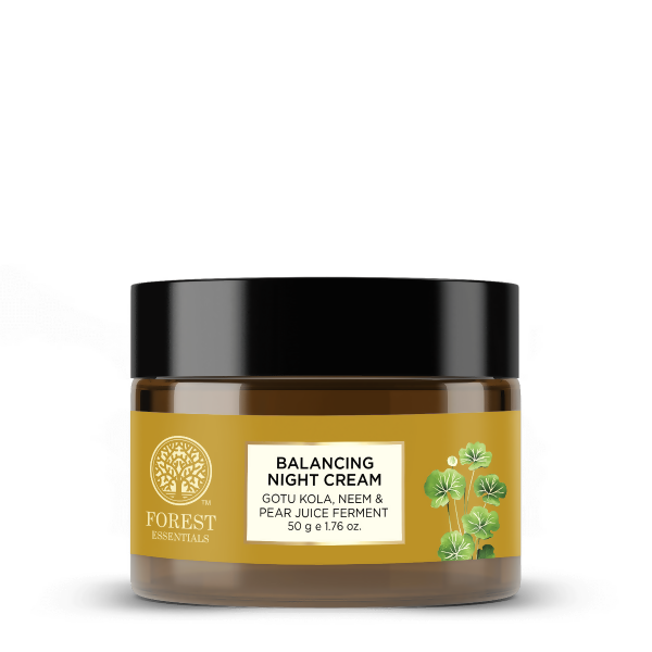 Image 1 of Forest Essentials Balancing Night Cream with Gotu Kola, Neem & Pear Juice Ferment