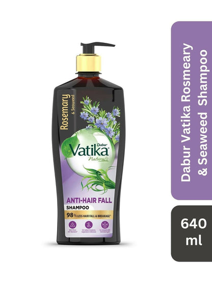 Image 2 of Dabur Vatika Naturals Rosemary & Seaweed Anti-Hair Fall Shampoo