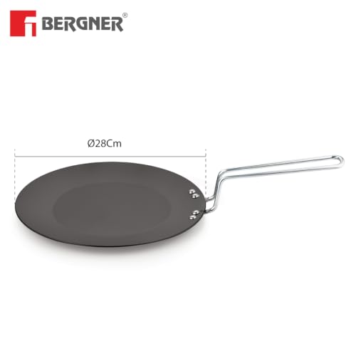 Image 5 of BERGNER ArtisanForge Hard Anodised Roti Tawa
