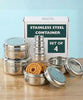 Image 1 of Default Title for the product MARU Fridge Storage Containers Stainless Steel set of 4 (250ml, 450ml, 600ml, 850ml)