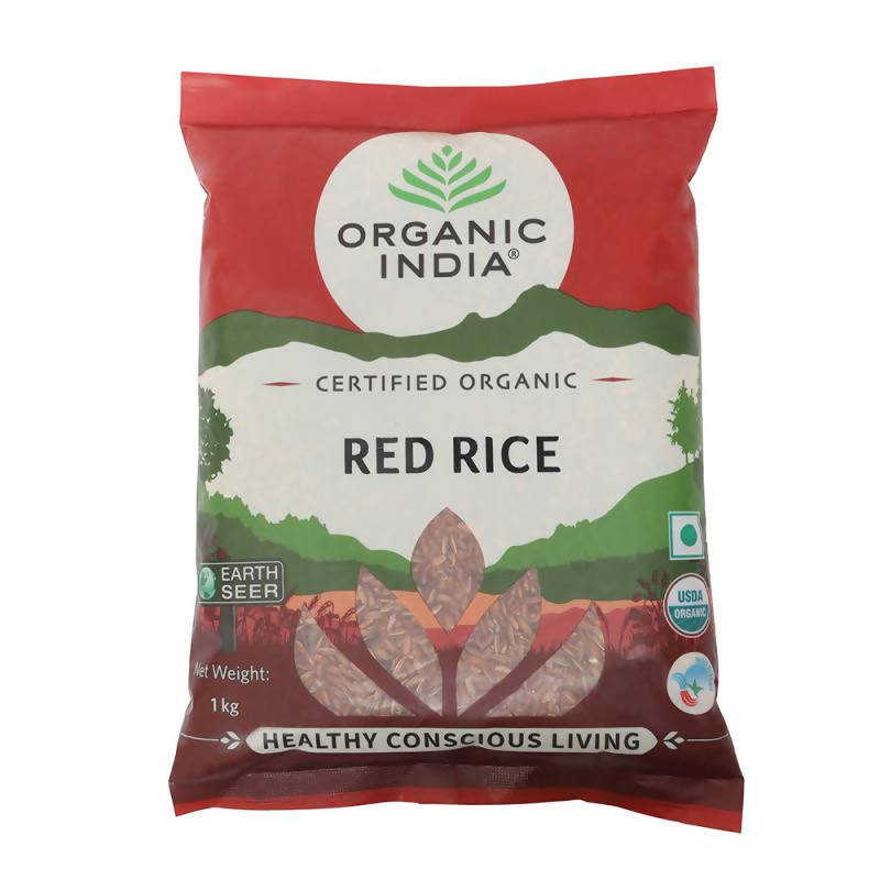 Image 1 of 1 kg for the product Organic India Red Rice