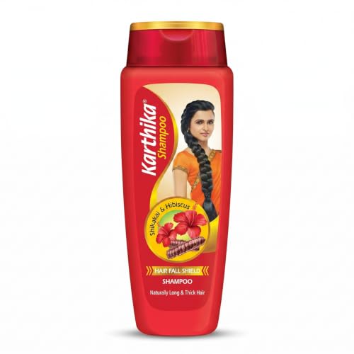 Image 1 of 175 ml (Pack of 1) for the product Karthika Hairfall Shield Shampoo with Shikakai & Hibiscus
