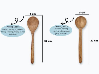 Image 6 of Vesta Homes Neem Wood Spoon Set of 6