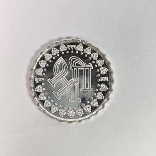 Image 2 of Dista Silvers Pure Silver Lakshmi Ganesh Coin 5g