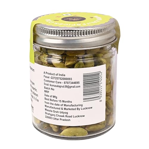 Image 4 of Halyf Spices Whole Green Cardamom (Elaichi), 50 Gm
