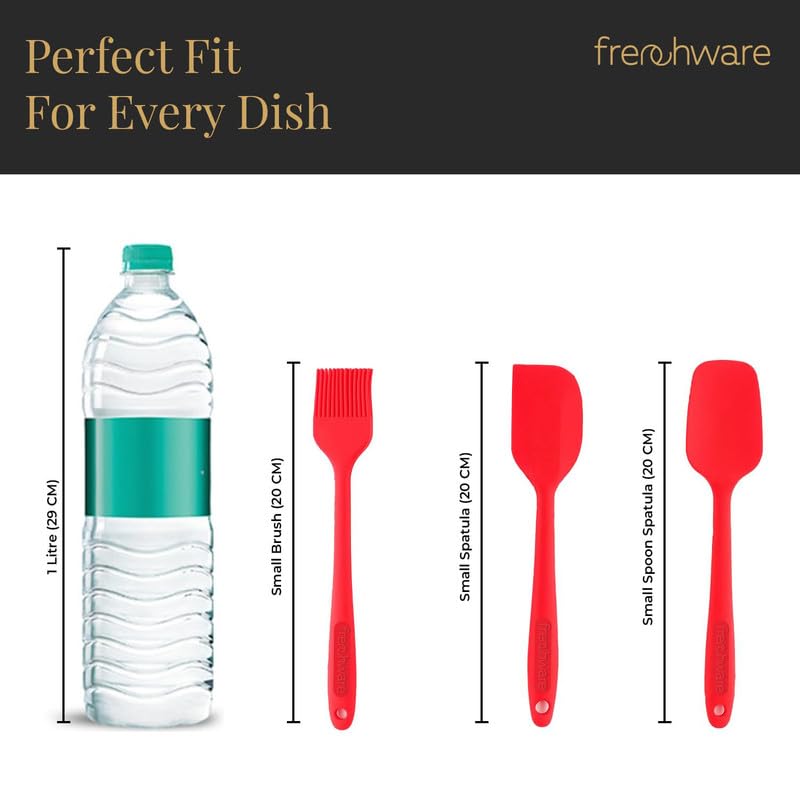 Image 9 of Frenchware Non-Stick Silicone Spatula Set