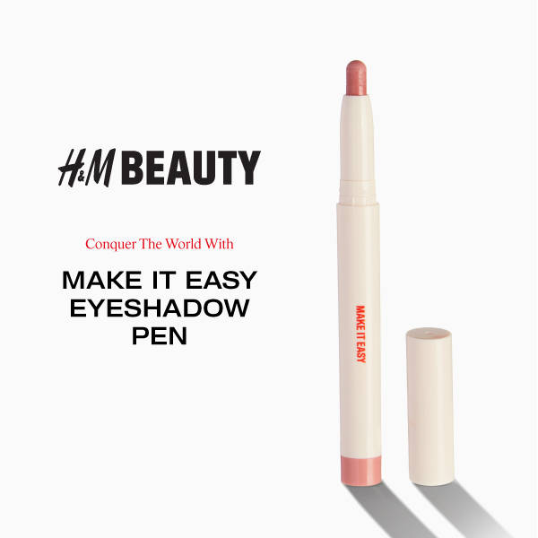 Image 3 of Sparkling Pink for the product H&M Make It Easy Eyeshadow Pen (1.5g)