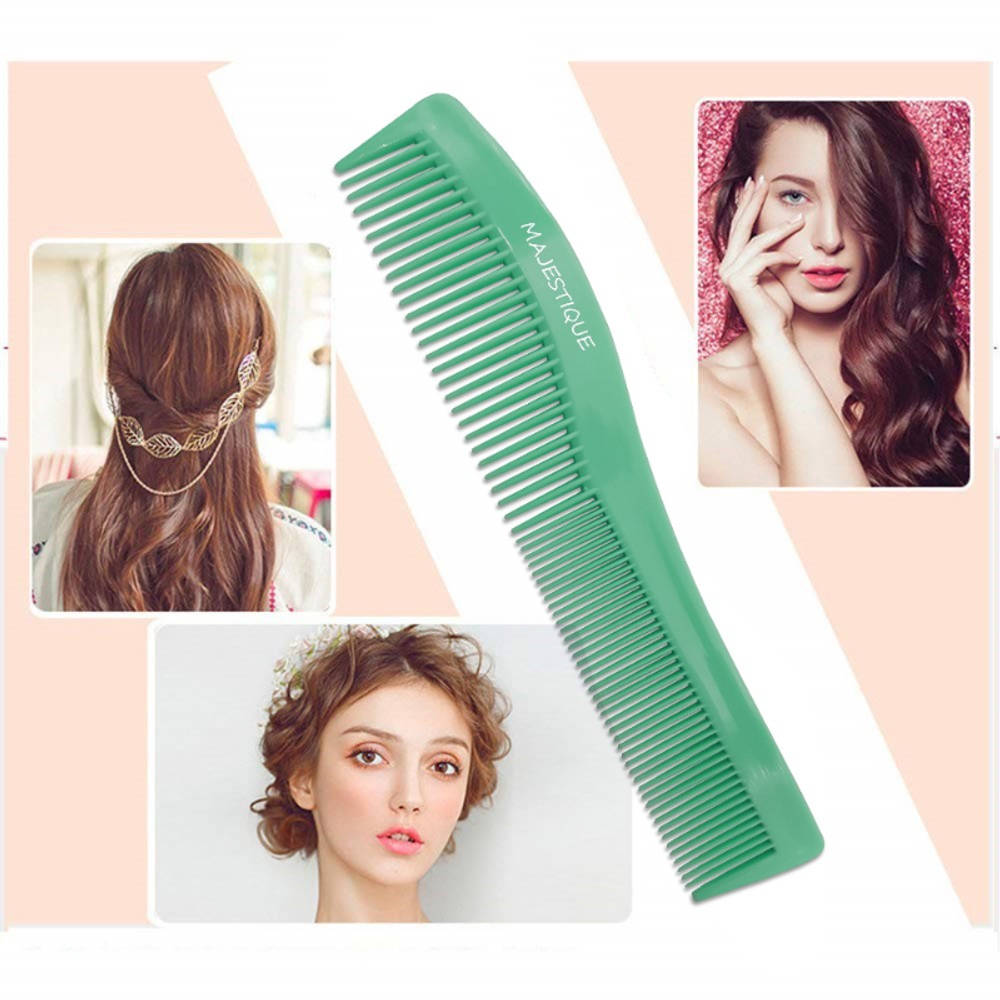 Image 5 of Majestique Long Handle Hair Comb