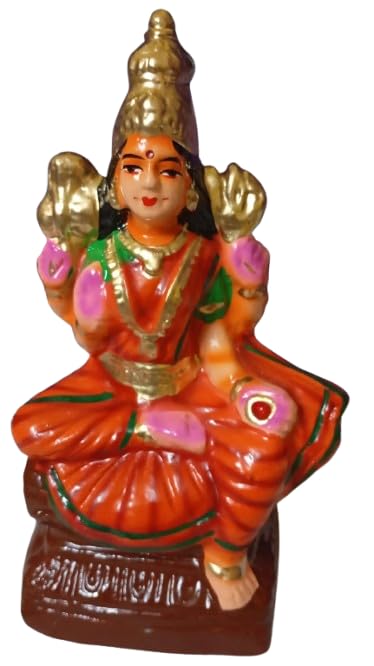 Image 1 of Default Title for the product Goddess Chamundi Devi Height 23cm Decorative Items for Living Room Show Pieces for Home Decor Living Room Unique Items god Idols golu Stand bommala koluvu bommalu Set kolu Dolls for navarathi