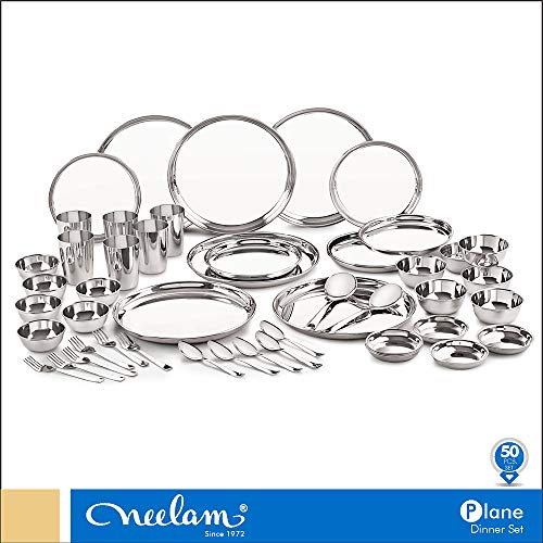 Image 7 of neelam Stainless Steel Dinner Set