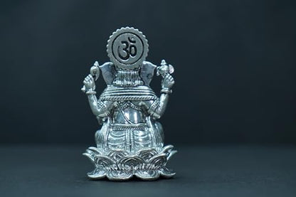 Image 4 of Dista Silvers Antique Lotus Ganesh 140g