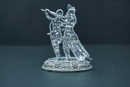 Image 3 of Dista Silvers Antique Radha Krishna 72.96g