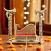 Image 1 of Default Title for the product KridayKraft Metal Swing Laddu Gopal Jhula  for Temple Pooja