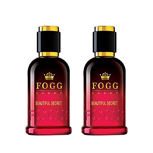 Image 1 of 100 ml / Pack of 2 for the product Fogg Scent Beautiful Secret Perfume for Women, Long-Lasting, Fresh & Powerful Fragrance, Eau De Parfume