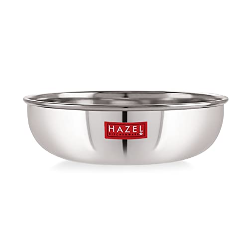 Image 12 of HAZEL Stainless Steel Tasra Kadhai Cookware