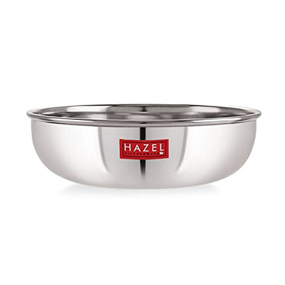 Image 12 of HAZEL Stainless Steel Tasra Kadhai Cookware