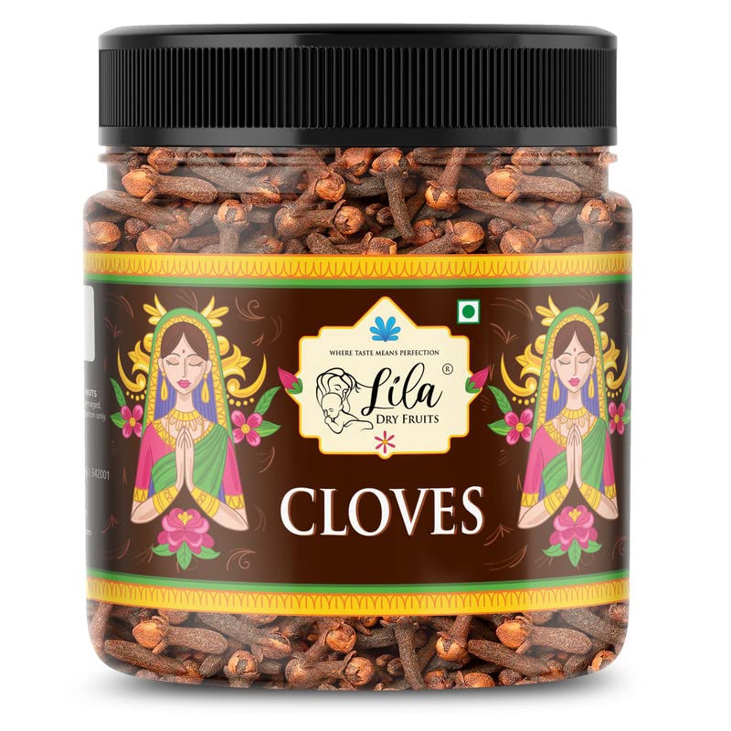Image 1 of Default Title for the product LILA DRY FRUITS Elite Aroma Whole Cloves 200 grams Jar