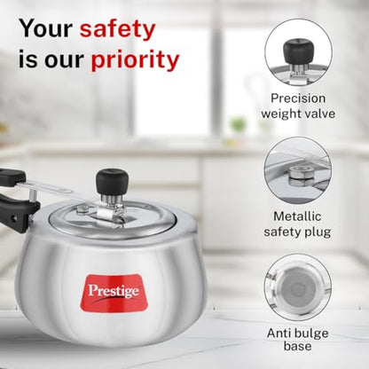 Image 7 of Prestige Nakshatra Cute Svachh Aluminium Inner Lid Pressure Cooker, 3.0L