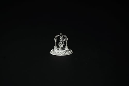 Image 2 of Dista Silvers Lord Krishna with Flute Idol 16.32 Grams