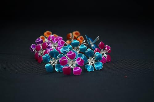 Image 2 of Dista Silvers Assorted Small Flower 2g Pack of 4