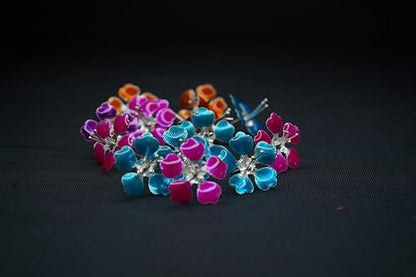 Image 2 of Dista Silvers Assorted Small Flower 2g Pack of 4