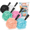 Image 1 of Set Of 6 / Pack of 1 for the product Fabskin Loofah For Bathing Body Bath Scrubber - Pack Of 6