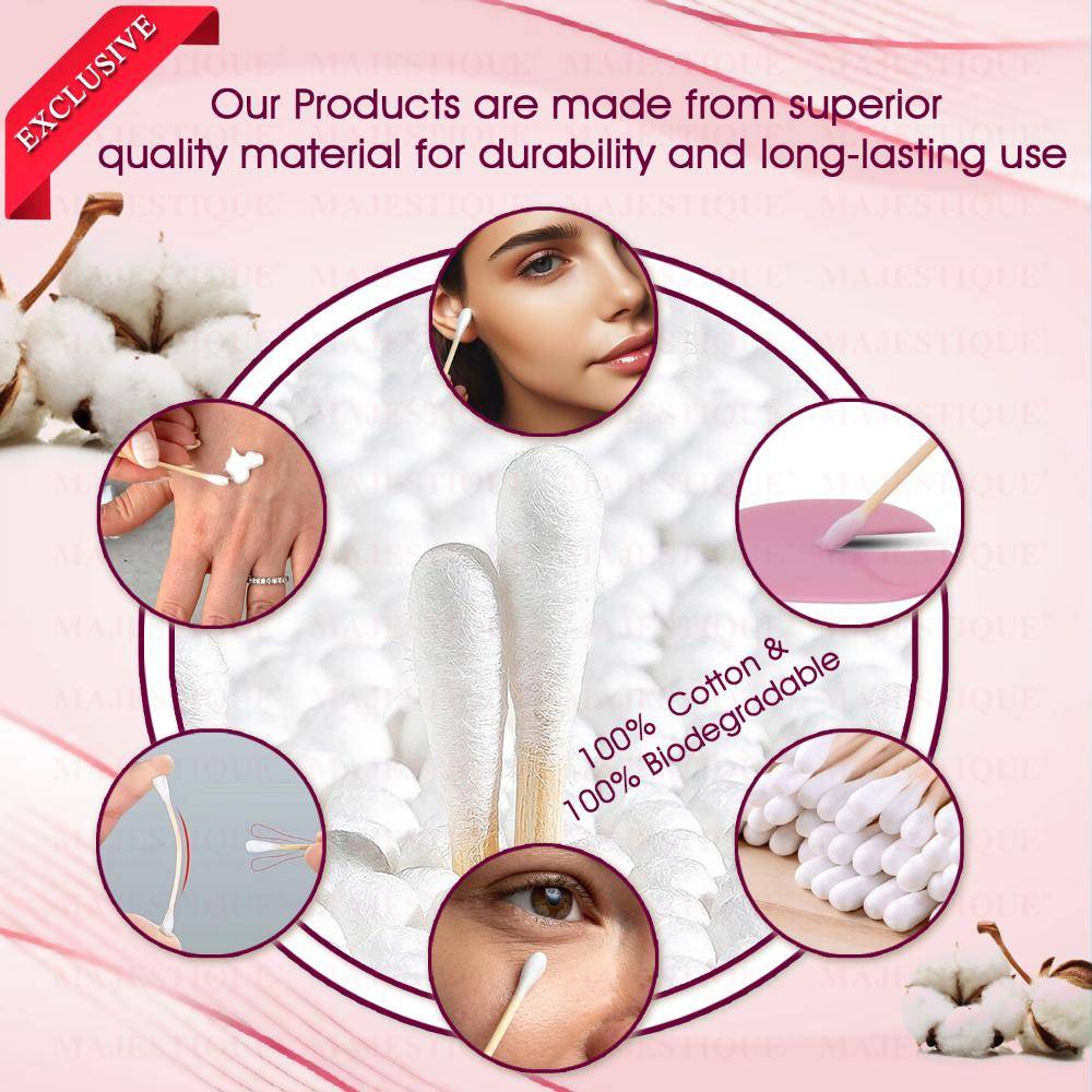 Image 6 of Majestique Bold & Thick Cotton Swabs