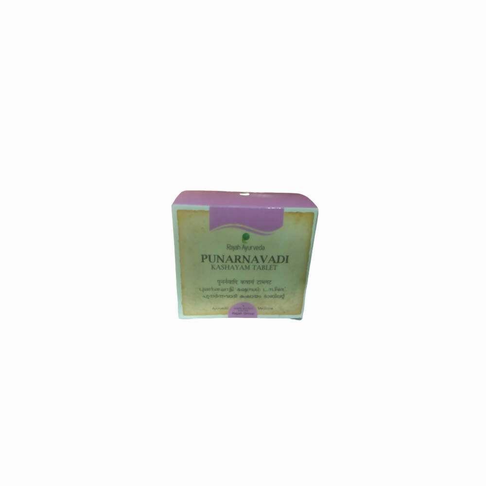 Image 1 of 100 tabs for the product Rajah Ayurveda Punarnavadi Kashayam Tablets