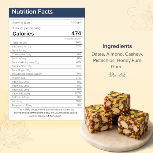 Image 2 of THELOFFY Dates Delight Premium Dates & Dry Fruit Sweet 200 GM